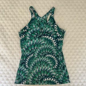 Prana Sabin activewear tank top w/ built in bra for women size XS